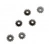 Steel Bevel Gear Upgrade -- For Bachmann Spectrum HO 3-Truck Shay pkg(6), HO, Northwest Short Line 28006