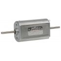 Flat Can Motor -- 12V DC, 20 x 32mm, Double-Shaft 2mm Dia. x 17mm, 9,500rpm, All Scales, Northwest Short Line 2032D9