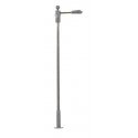 LED Streetlight on Mast -- Adjustable height up to 2-9/16′ 6.5cm tall pkg(3), N, Faller Gmbh 272122