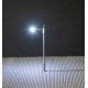 LED Streetlight on Mast -- Adjustable height up to 2-9/16′ 6.5cm tall pkg(3), N, Faller Gmbh 272122