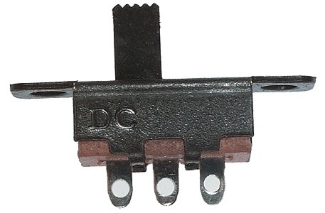 Sub Miniature Slide Switches -- SPDT pkg(5), All Scales, Miniatronics Corp. 3810005