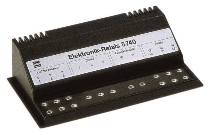 Electronic Relay -- 10-16V AC or DC, 8A Continuous w/24V AC or DC as Required, All Scales, Busch Gmbh & Co Kg 5740