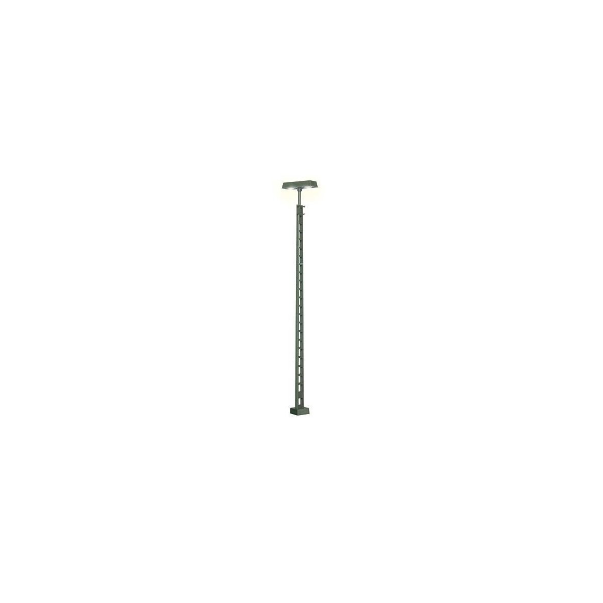 Lattice Mast Lamp -- 124mm w/LED′s w/Contact-Plug-Socket, HO, Viessmann Modellspielwaren 63631
