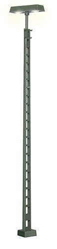 Lattice Mast Lamp -- 124mm w/LED′s w/Contact-Plug-Socket, HO, Viessmann Modellspielwaren 63631