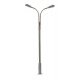 LED Double Streetlight -- Adjustable height up to 2-9/16′ 6.5cm tall pkg(3), N, Faller Gmbh 272121