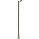 Teardrop Station/Platform Lamp on Wood Post -- With Yellow LED 5-9/16′ 14.2cm Tall, HO, Busch Gmbh & Co Kg 4111