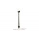 Double Lamp Post - Just Plug(TM) -- pkg(2), O, Woodland Scenics 5648