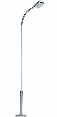 Siemens Style AHL 52 Street Light w/White LED -- 3-1/2′ 9cm Tall, HO, Busch Gmbh & Co Kg 4192
