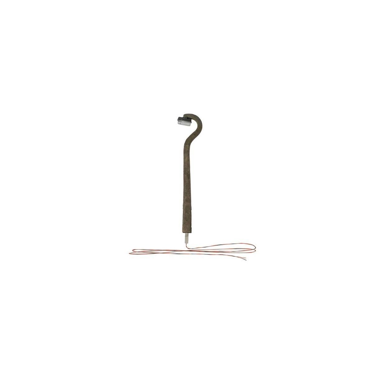 Concrete Lamp Post - Just Plug(TM) -- pkg(3), HO, Woodland Scenics 5677