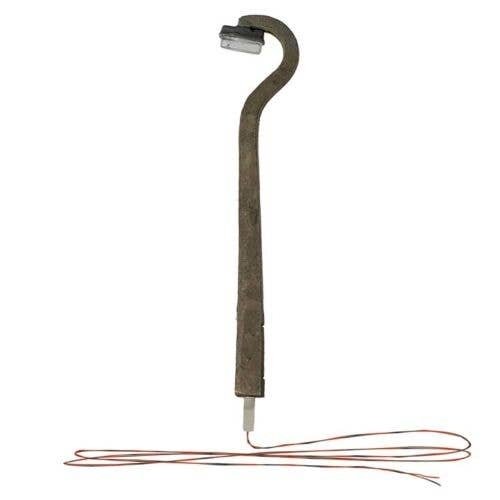 Concrete Lamp Post - Just Plug(TM) -- pkg(3), HO, Woodland Scenics 5677