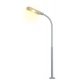 Whip Lamp -- Yellow LED 3-15/16′ 10cm, HO, Viessmann Modellspielwaren 6091
