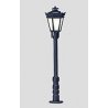Park Light -- Black, Height 2-7/32′ (56mm), HO, Marklin, Inc 72804