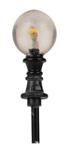 Ball LED Path Light -- Warm White LED 5/8′ 1.6cm Tall pkg(3), HO, Faller Gmbh 180137