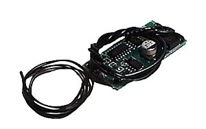 Simulated Strobe (Circuit Board Measures 1-3/8 x 1/2 x 1/8′ 3.4 x 1.2 x .3c -- Blu, All Scales, Miniatronics Corp. 100BS101