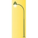 Overhead Gas Lamp -- Green Mast, Warm White LED, 3-1/8′ 8cm Tall, HO, Viessmann Modellspielwaren 6729