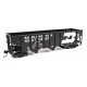 70-Ton AAR 3-Bay Open Hopper - Ready to Run -- Burlington Northern 517124