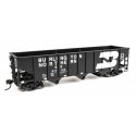 70-Ton AAR 3-Bay Open Hopper - Ready to Run -- Burlington Northern 517124, HO, WalthersMainline 56708