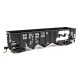 70-Ton AAR 3-Bay Open Hopper - Ready to Run -- Burlington Northern 517124