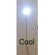 Mega Chip LED High Brightness SMD Style w/8′ 20.3cm Wire Leads -- Cool White 3/16 x 3/16 x 1, All Scales, Evan Designs UM1