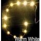 12 LED Chip String -- Warm White, 12-18V AC/DC, 1.6 x 3.2mm LEDs, All Scales, Evan Designs UWS12