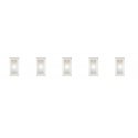 SMD 0603 LEDs -- White 1.6 x .8mm pkg(5), HO, Faller Gmbh 163750