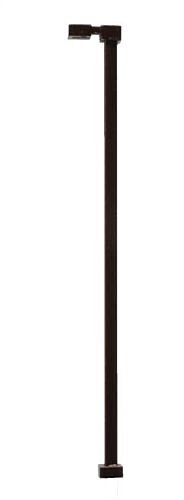 Single-Arm Square LED Light 3-Pack -- Bronze (warm white LED) 30 Scale Feet Tall, N, Atlas Model Railroad Co. 70000183