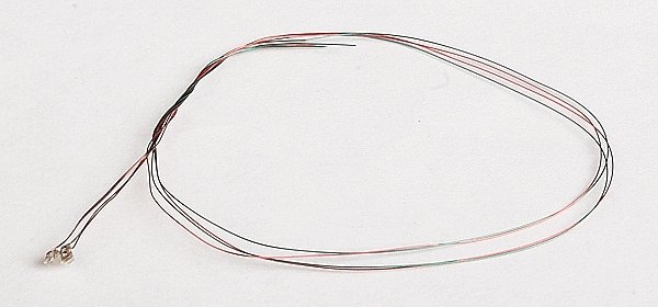 Surface-Mount LED w/Attached Magnet Wire Leads -- Yellow pkg(2), All Scales, Train Control Systems 1421