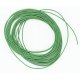 30 Gauge Ultra Flexible Stranded Single Conductor Wire - 10′ 3m -- Green, All Scales, Miniatronics Corp. 48G3001