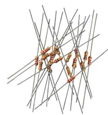 1/4-Watt Axial Lead Resistor 200-Piece Bulk Pack -- 1,000-Ohm, All Scales, Train Control Systems 1076
