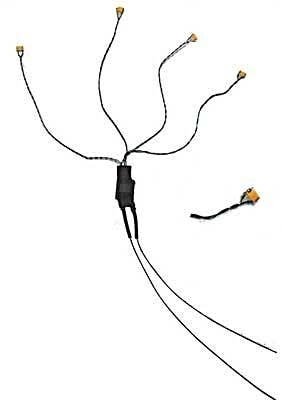 Chip Circuit with 4 SMD LEDs -- 7-19V AC/DC, All Scales, Evan Designs U4C0