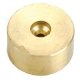 Brass Flywheel,Press-fit -- 5/32`-4.0mm Shaft x 31mm-1.25` OD x 16mm L, HO, Northwest Short Line 4176