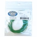 30-Gauge Wire - 20′ 6.1m Roll -- Green, All Scales, Train Control Systems 1083