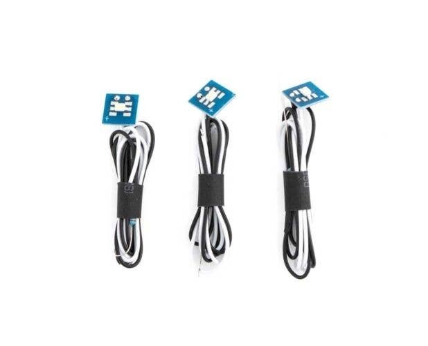 LED Small Building Light 3-Pack -- Cool White, All Scales, Walthers SceneMaster 4875