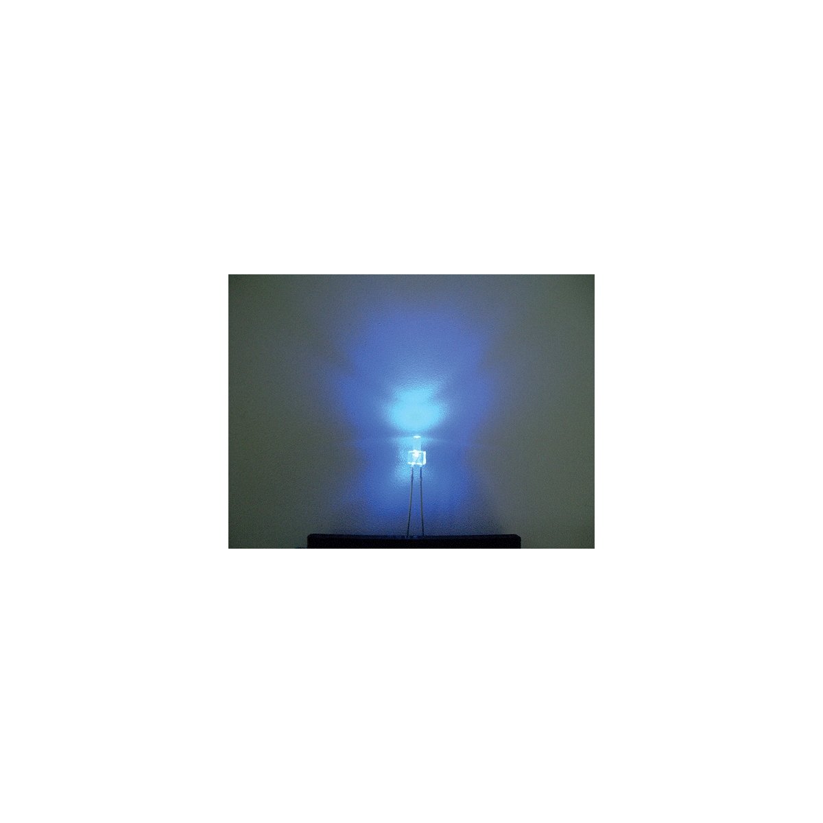 Tower LED 2mm - Set of 5 -- Blue, All Scales, Miniatronics Corp. 1282405