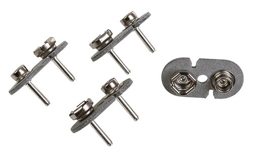 9-Volt Battery Clip pkg(4), All Scales, Ngineering N33014