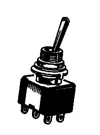 Miniature Switches -- SPDT On-On, All Scales, Circuitron 911002