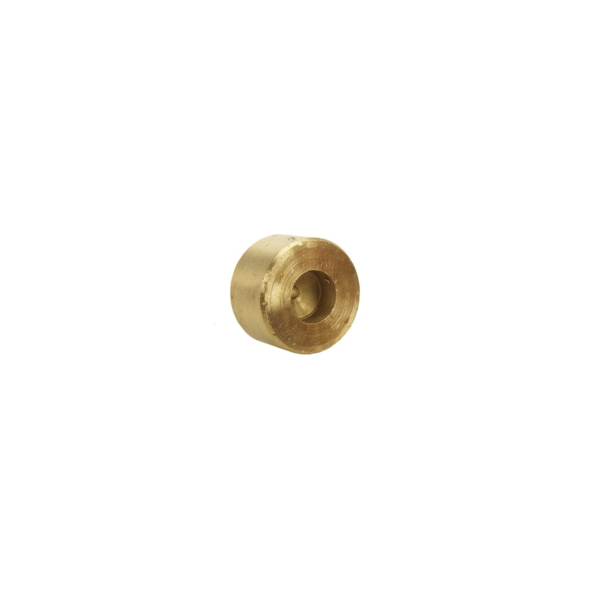Brass Flywheel (Press-Fit) -- For 2.0mm Shaft, 18mm Outside Diameter x 11mm Length, HO, Northwest Short Line 4066