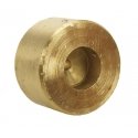 Brass Flywheel (Press-Fit) -- For 2.0mm Shaft, 18mm Outside Diameter x 11mm Length, HO, Northwest Short Line 4066