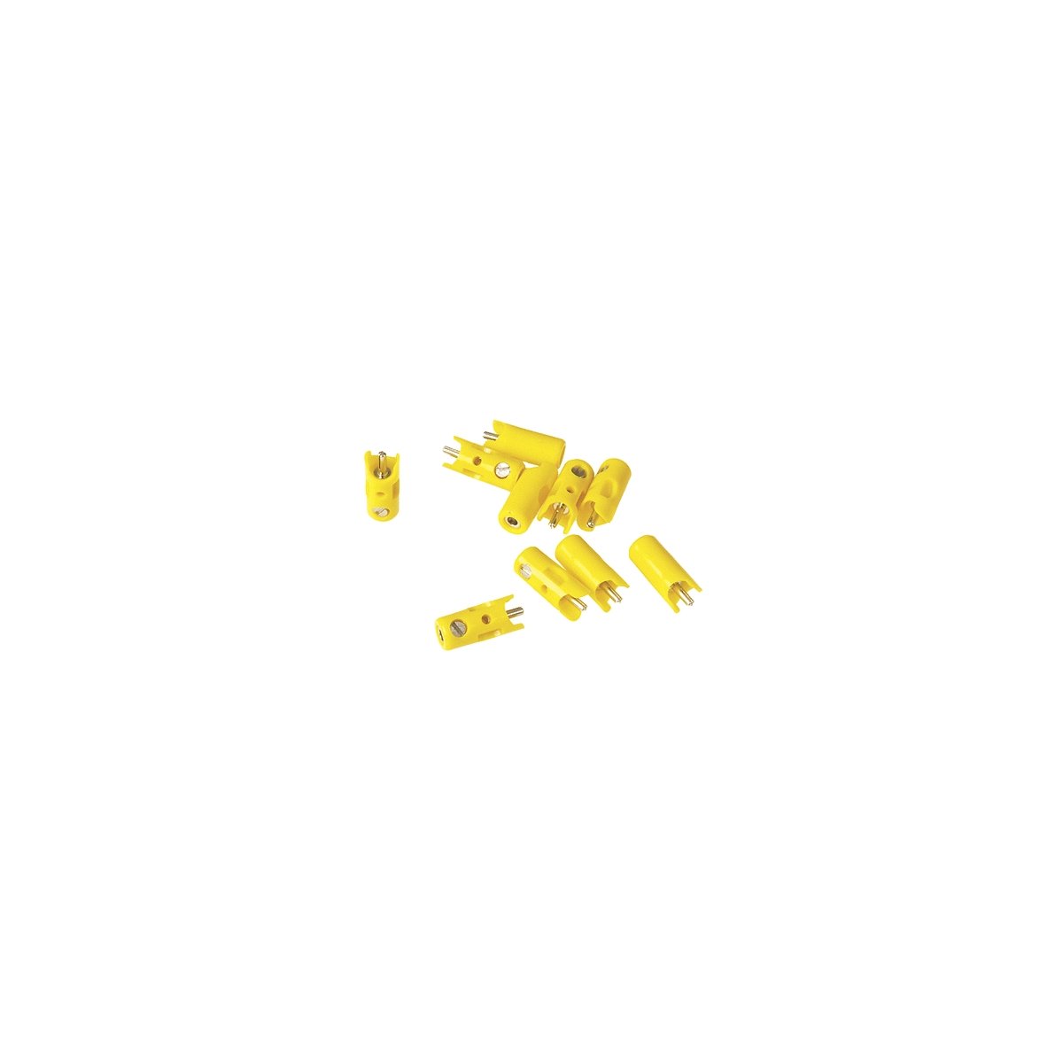 New Style Plugs pkg(10) -- Yellow, All Scales, Marklin, Inc 71412