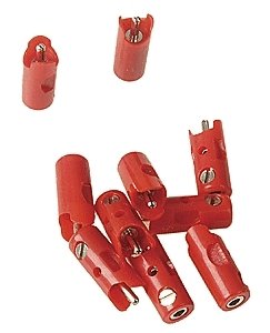 New Style Plugs pkg(10) -- Red, All Scales, Marklin, Inc 71415