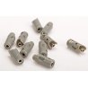 New Style Sockets pkg(10) -- Gray, All Scales, Marklin, Inc 71426