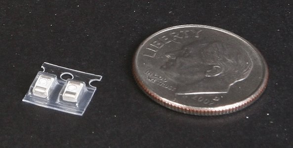 High-Intensity LED -- White 1/16 x 1/8′ 2 x 3mm pkg(2), All Scales, Ngineering N1021C2