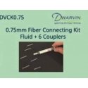 DVCK0.75 Fiber Optic Connecting Kit -- For 0.75mm Fiber, All Scales, Dwarvin CK075
