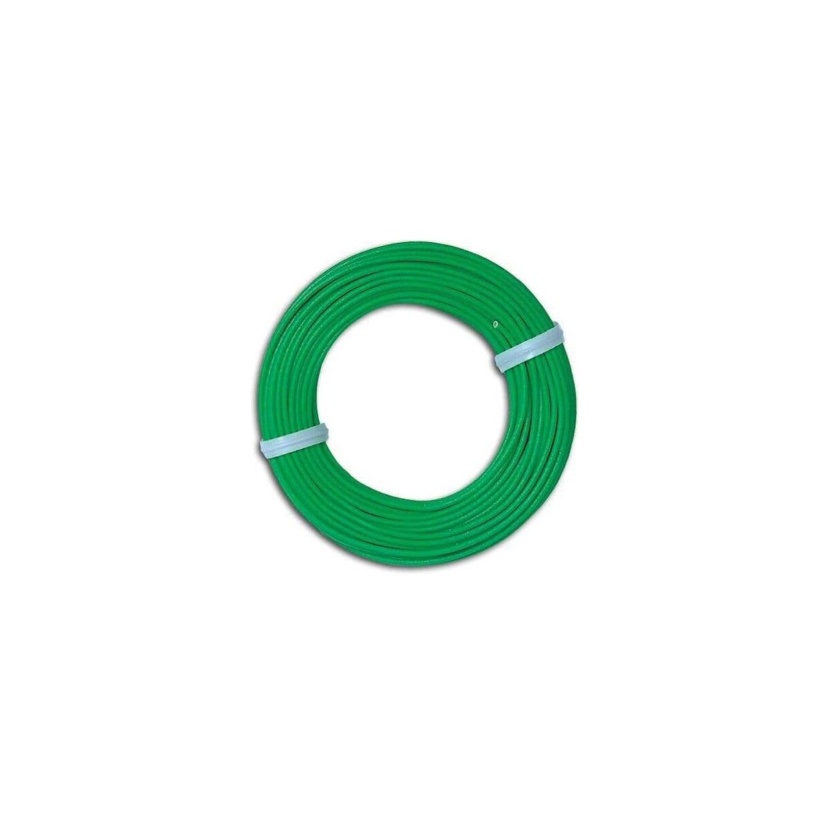 Single-Conductor Wire -- Green, 32`10` 10m, All Scales, Busch Gmbh & Co Kg 1792