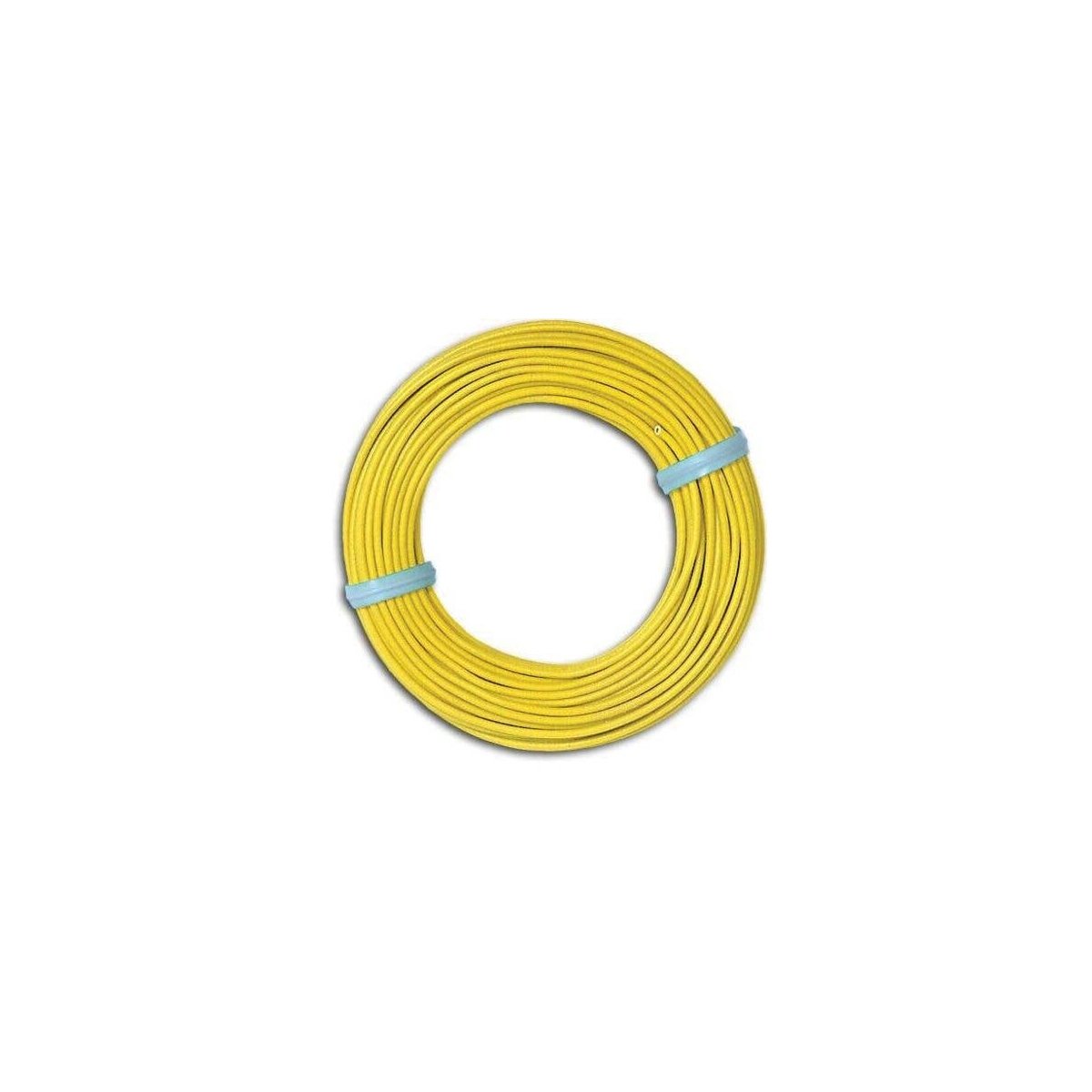 Single-Conductor Wire -- Yellow, 32`10` 10m, All Scales, Busch Gmbh & Co Kg 1791
