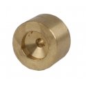 Brass Flywheel,Press-fit -- For 1.5mm Shaft 11mm OD x 7mm L, HO, Northwest Short Line 4086