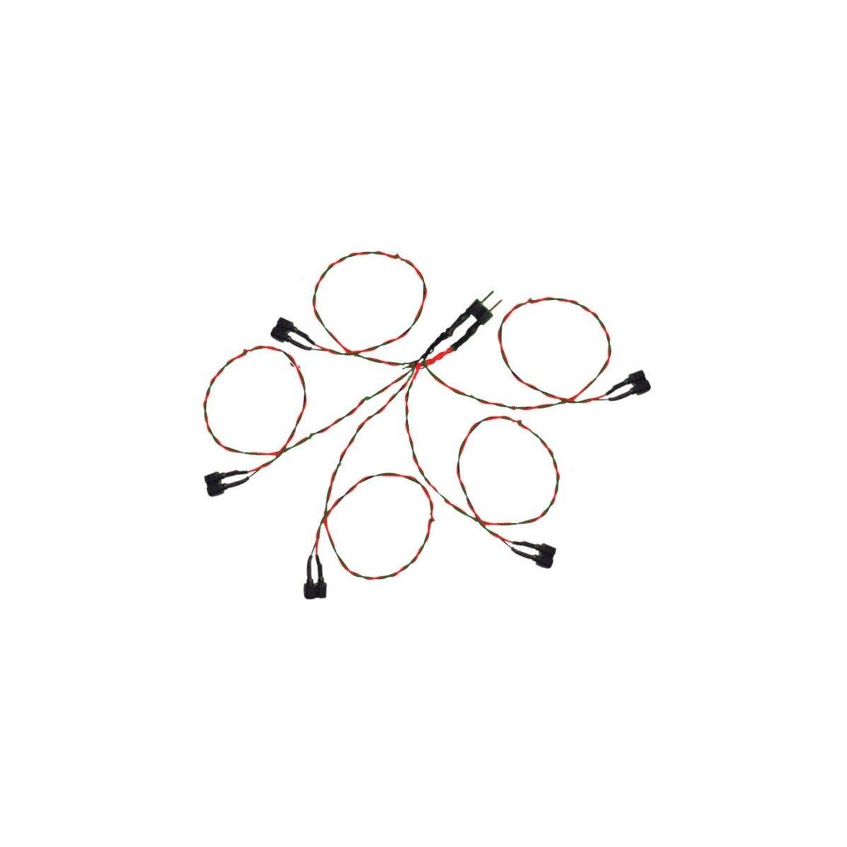 5-Way Connector, All Scales, Evan Designs WC5