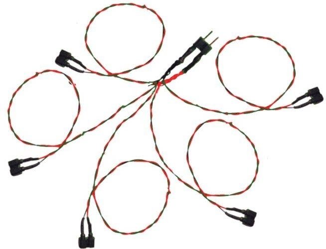 5-Way Connector, All Scales, Evan Designs WC5