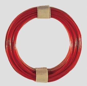 Single-Conductor Wire - 33′ 10.1m -- Red, All Scales, Marklin, Inc 7105