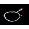Grain-of-Wheat Bulb -- 16V with 8′ Black Wires, All Scales, Cir-Kit Concepts Inc 10102A